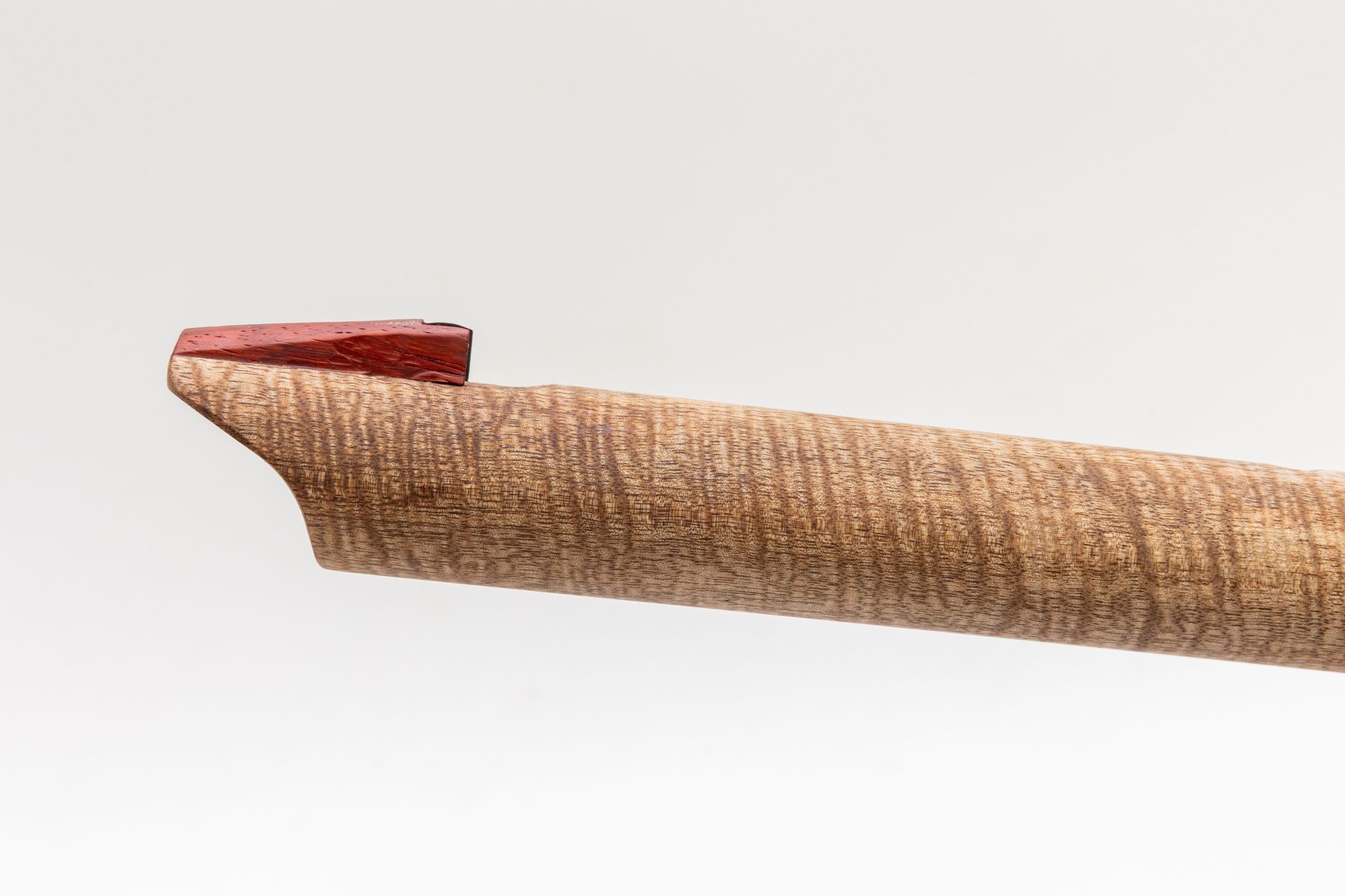 חליל אינדיאני מעץ מנגו תלתלי, סולם D pentatonic minor – תמונה 4