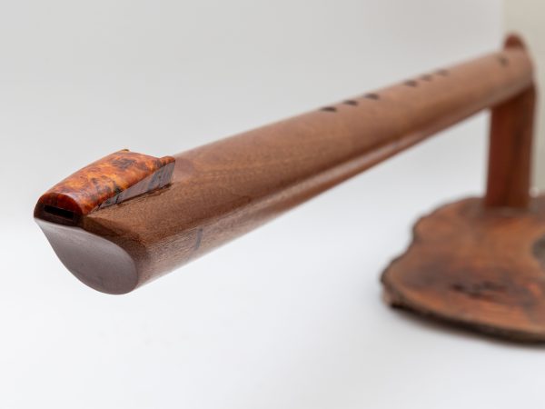 חליל בס אינדיאני בסולם  A bass pentatonic minor עץ מהגוני