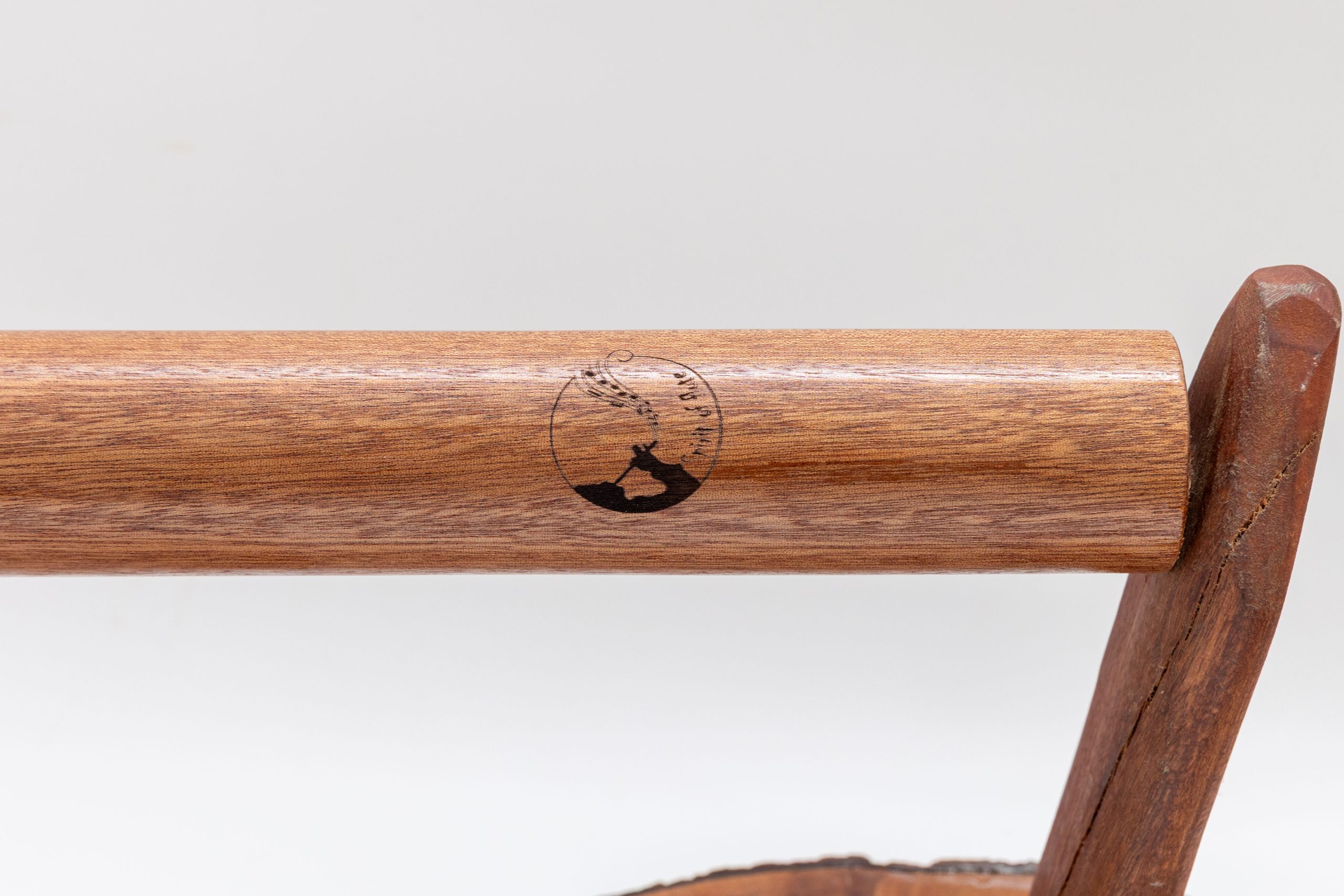 חליל בס אינדיאני בסולם A bass pentatonic minor עץ מהגוני – תמונה 5