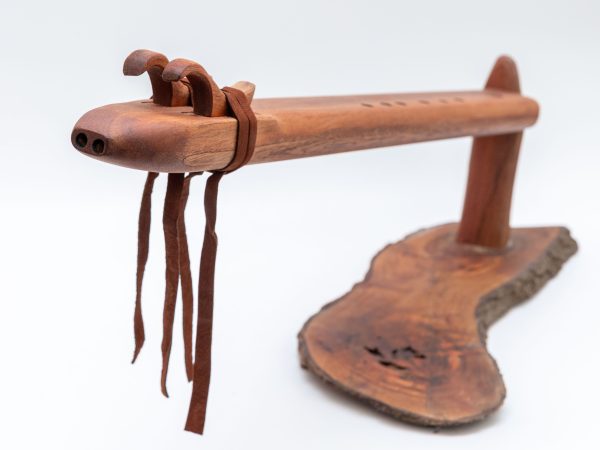 חליל אינדיאני כפול מעץ מהגוני, סולם E pentatonic minor