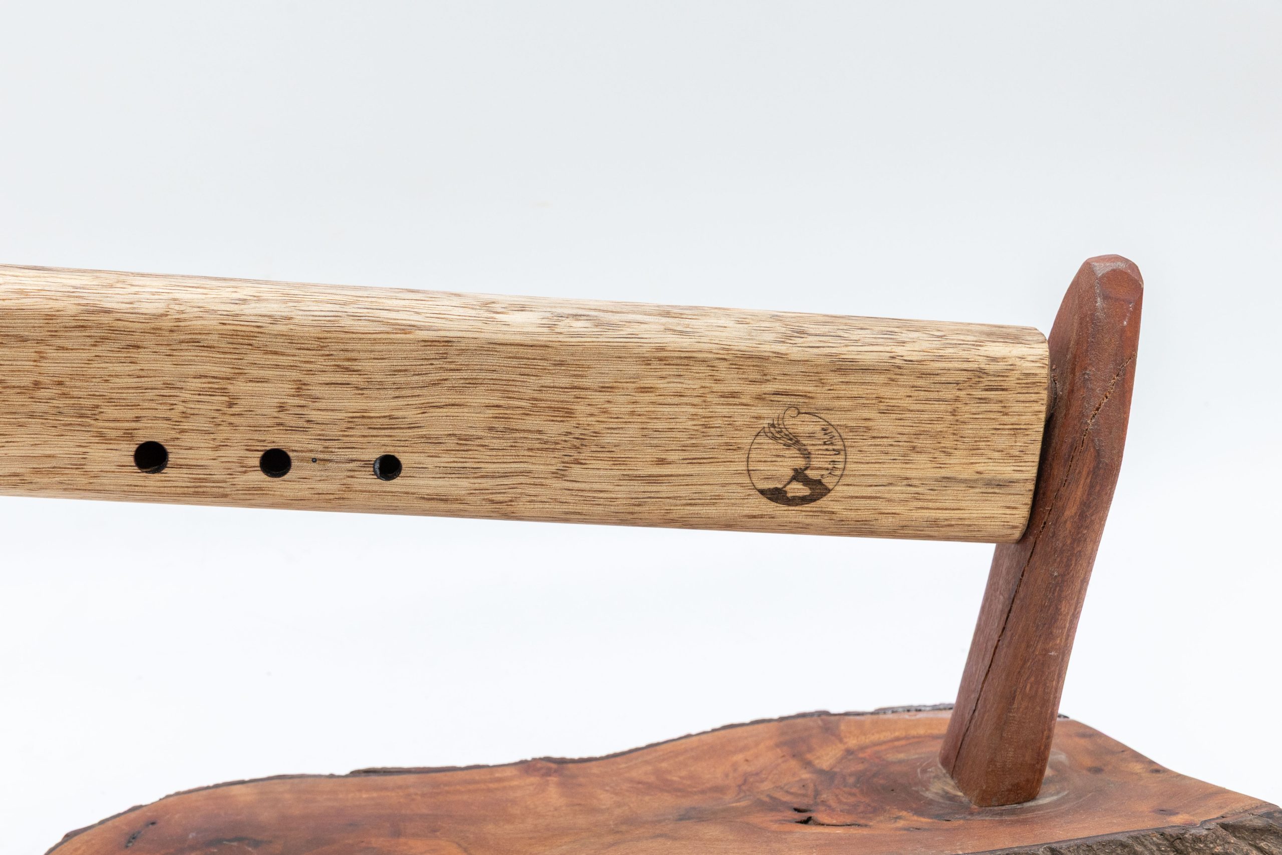 חליל אינדיאני מעץ לימבה, סולם D pentatonic minor – תמונה 4