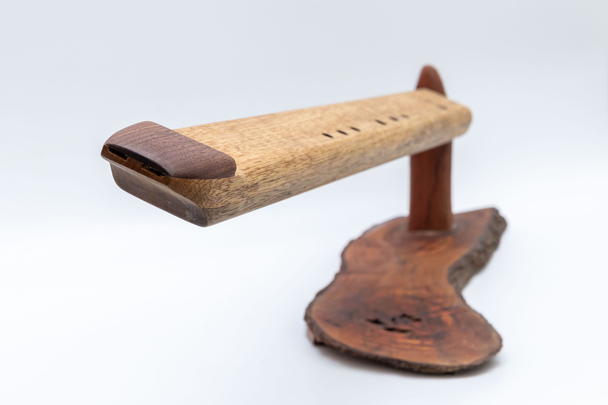 חליל אינדיאני מעץ לימבה, סולם D pentatonic minor – תמונה 7